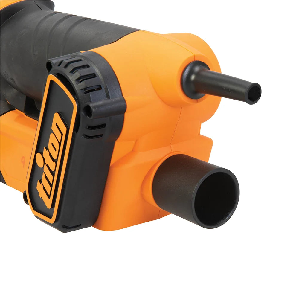 Triton 450W Palm Belt Sander 64mm Compact Lightweight with Dust Extraction
