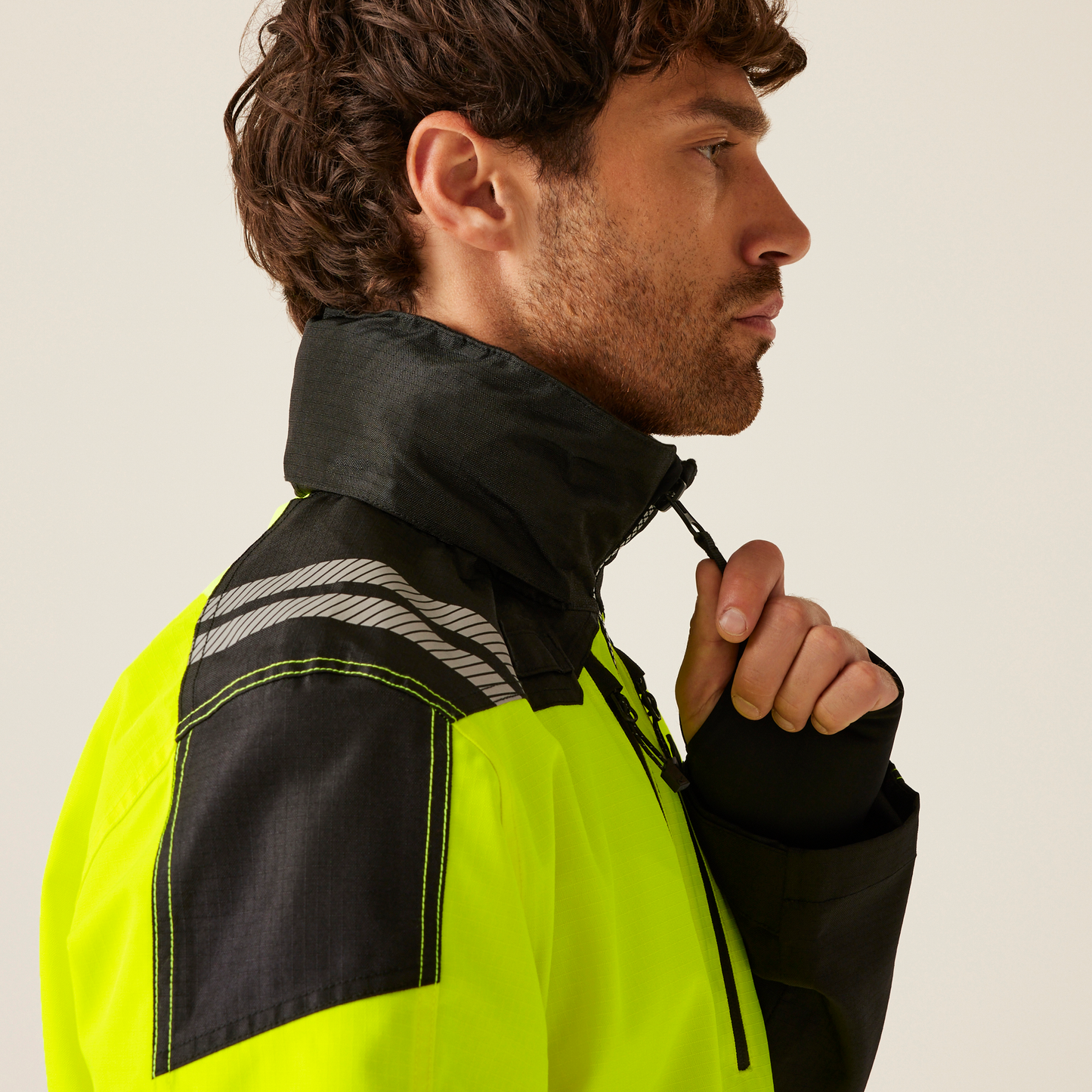 Regatta Professional Hi-VIS X-PRO Waterproof Shell Jacket Class 2 Mens S-4XL