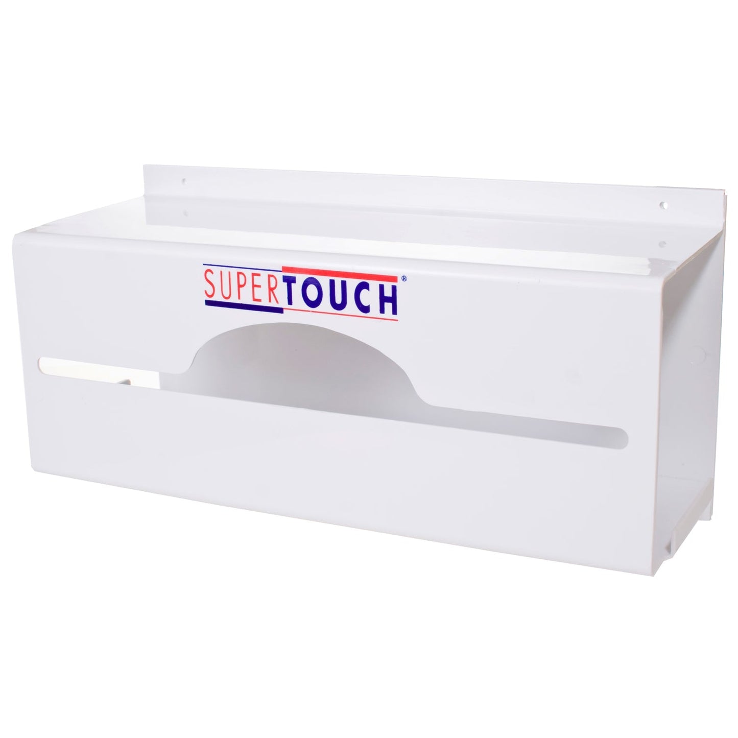 Supertouch Apron Roll Dispenser Hygienic Plastic Wall Fixing Compact Storage