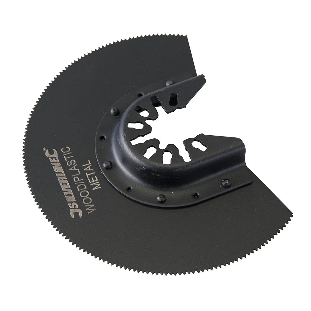 Silverline HSS Segment Saw Blade for Multi-Tools Wood Plastic Metal Profiles