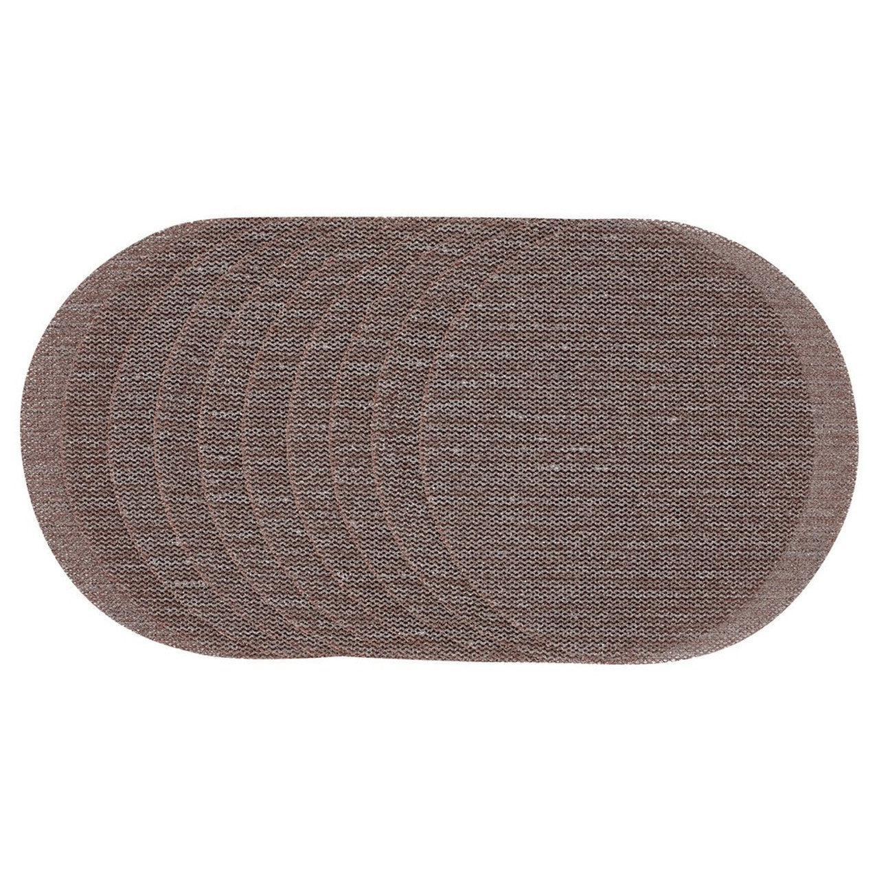 Draper Tools 125mm Mesh Sanding Discs 80 Grit Pack of 10 for Orbital Sanders