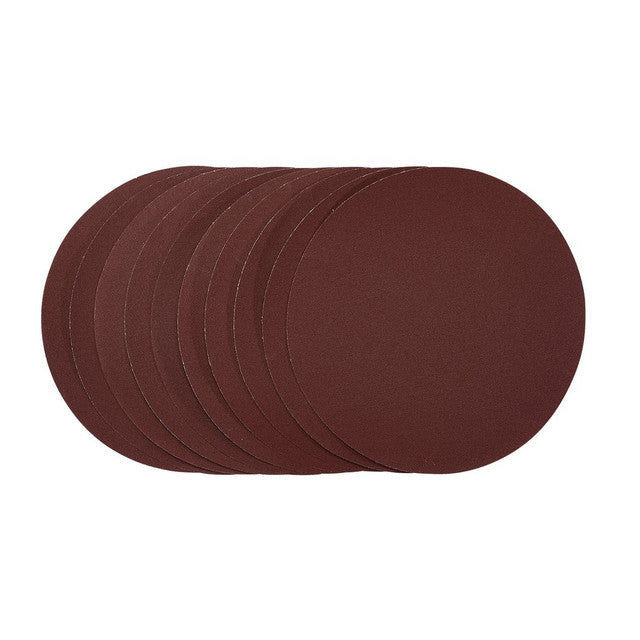 Draper Tools 150mm Sanding Discs 240 Grit PSA Pack of 10 for Wood Metal Plastic