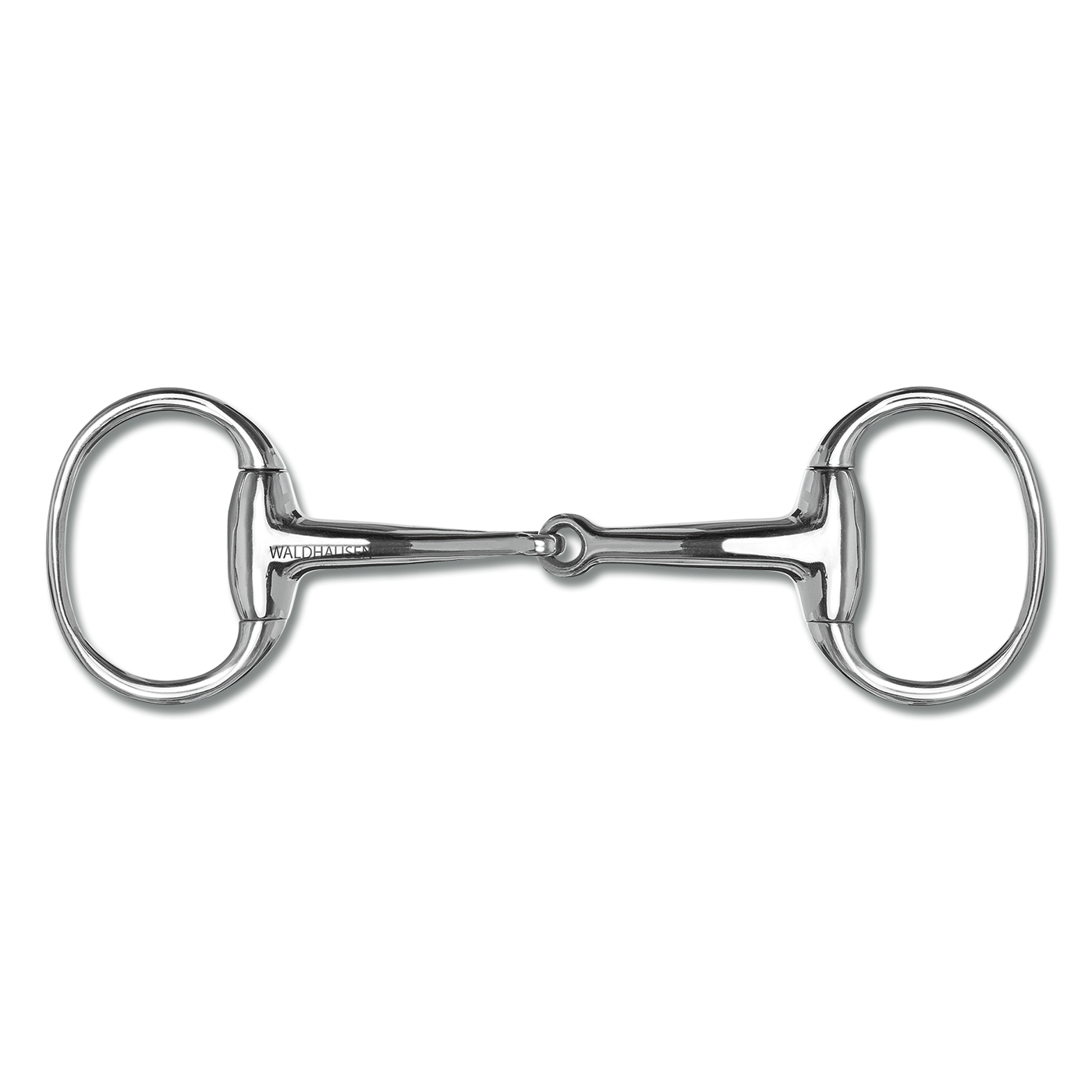 Waldhausen Horse Egg Butt Snaffle Bit Stainless Steel Rings Equestrian Gear