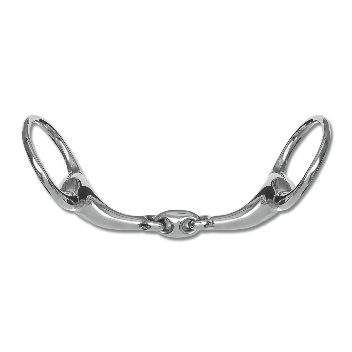 Waldhausen Horse Double Jointed Eggbutt Snaffle Bit Stainless Steel Tack