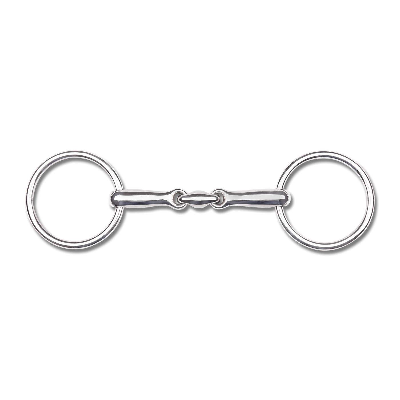 Waldhausen Horse Double Jointed Pony Water Snaffle Bit Stainless Steel