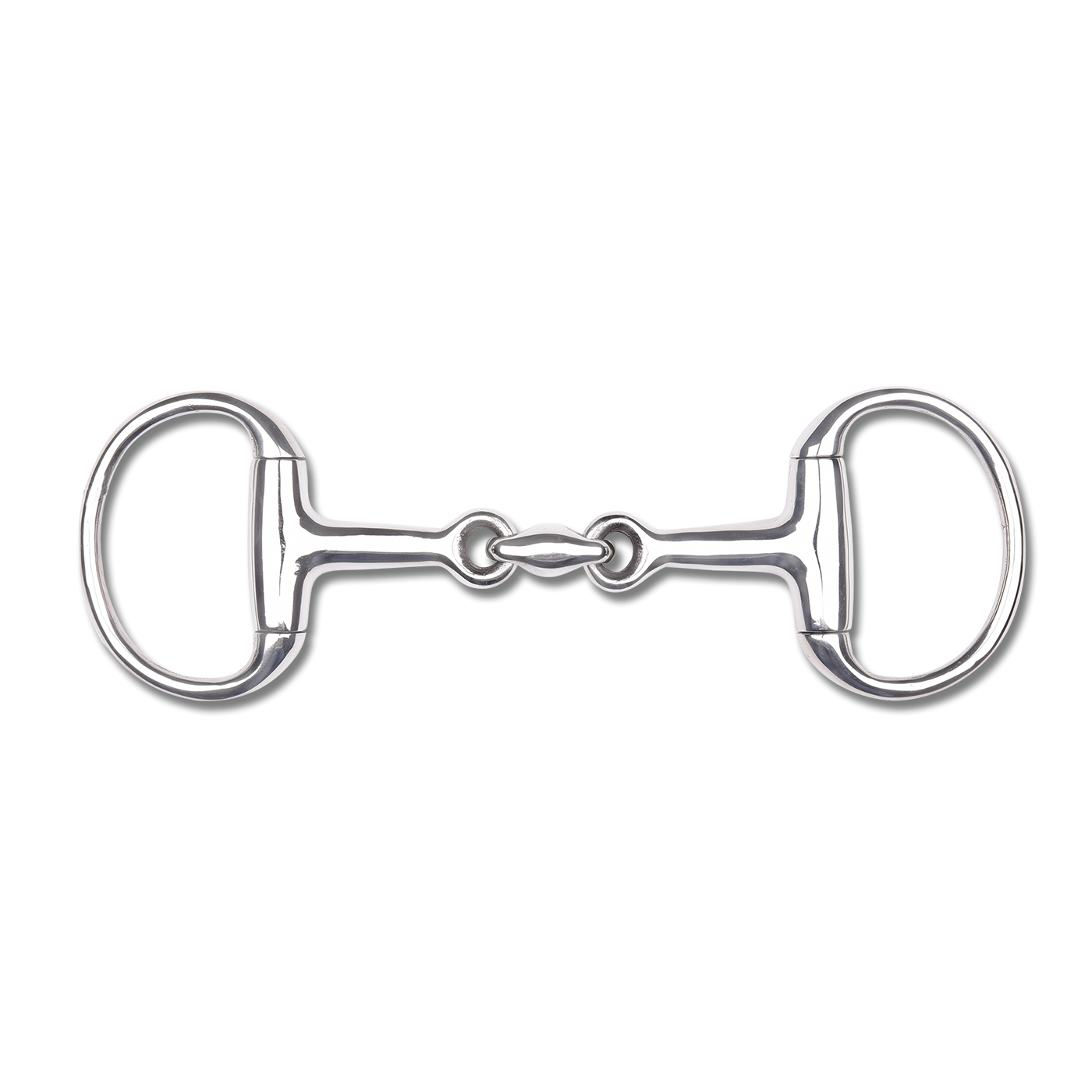 Waldhausen Horse Pony Double Jointed Eggbutt Snaffle Bit Stainless Steel