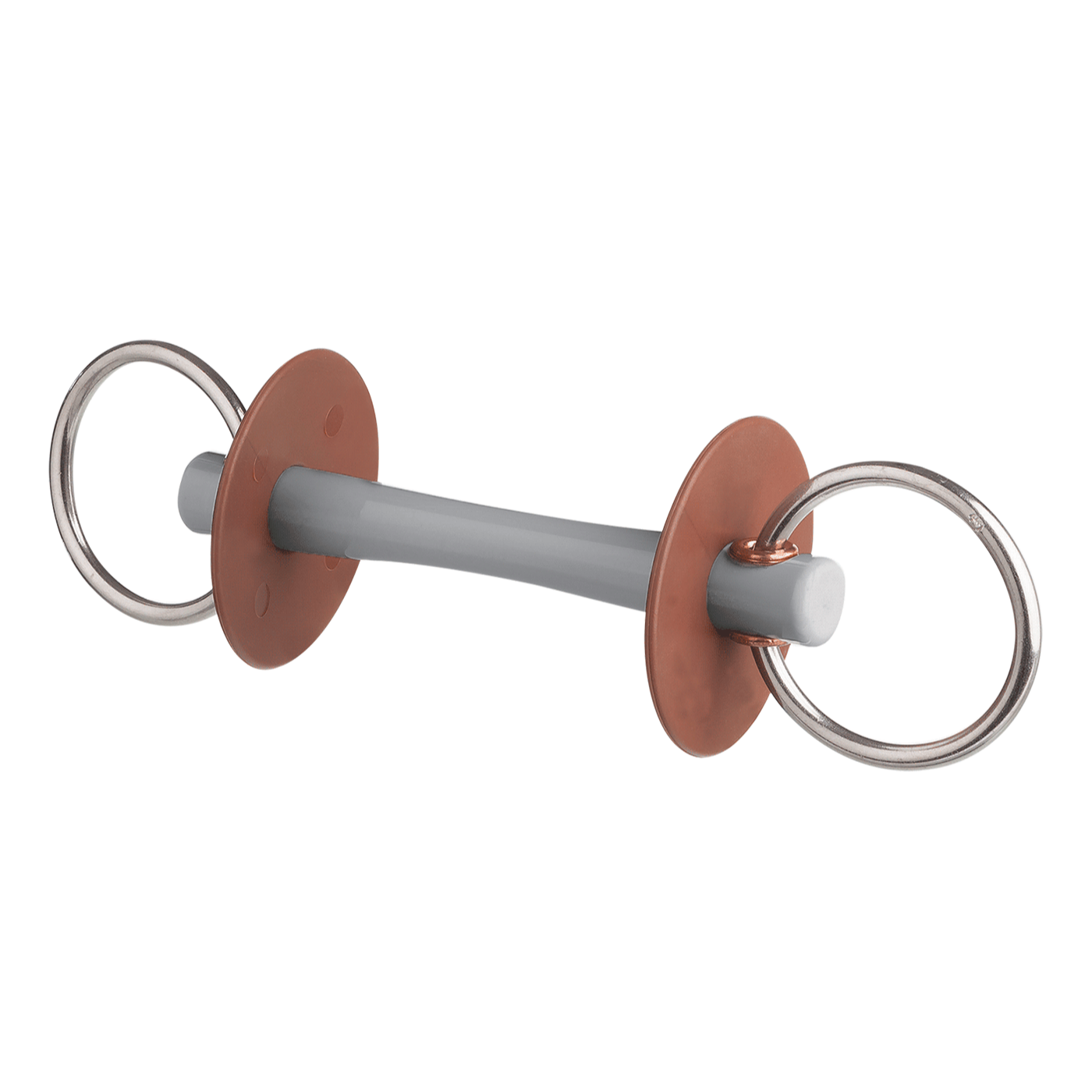 Beris Horse Soft 6cm Loose Ring Snaffle Bit With Thin Comfort Bar Equestrian