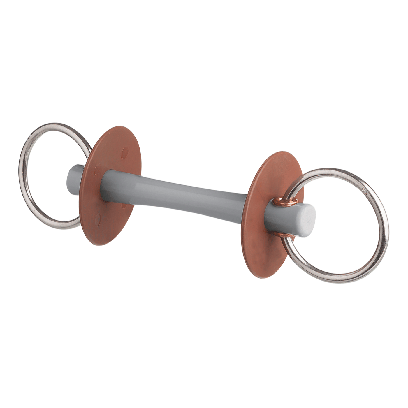 Beris Horse Soft 7 5cm Loose Ring Snaffle Bit With Thin Comfort Bar Equestrian
