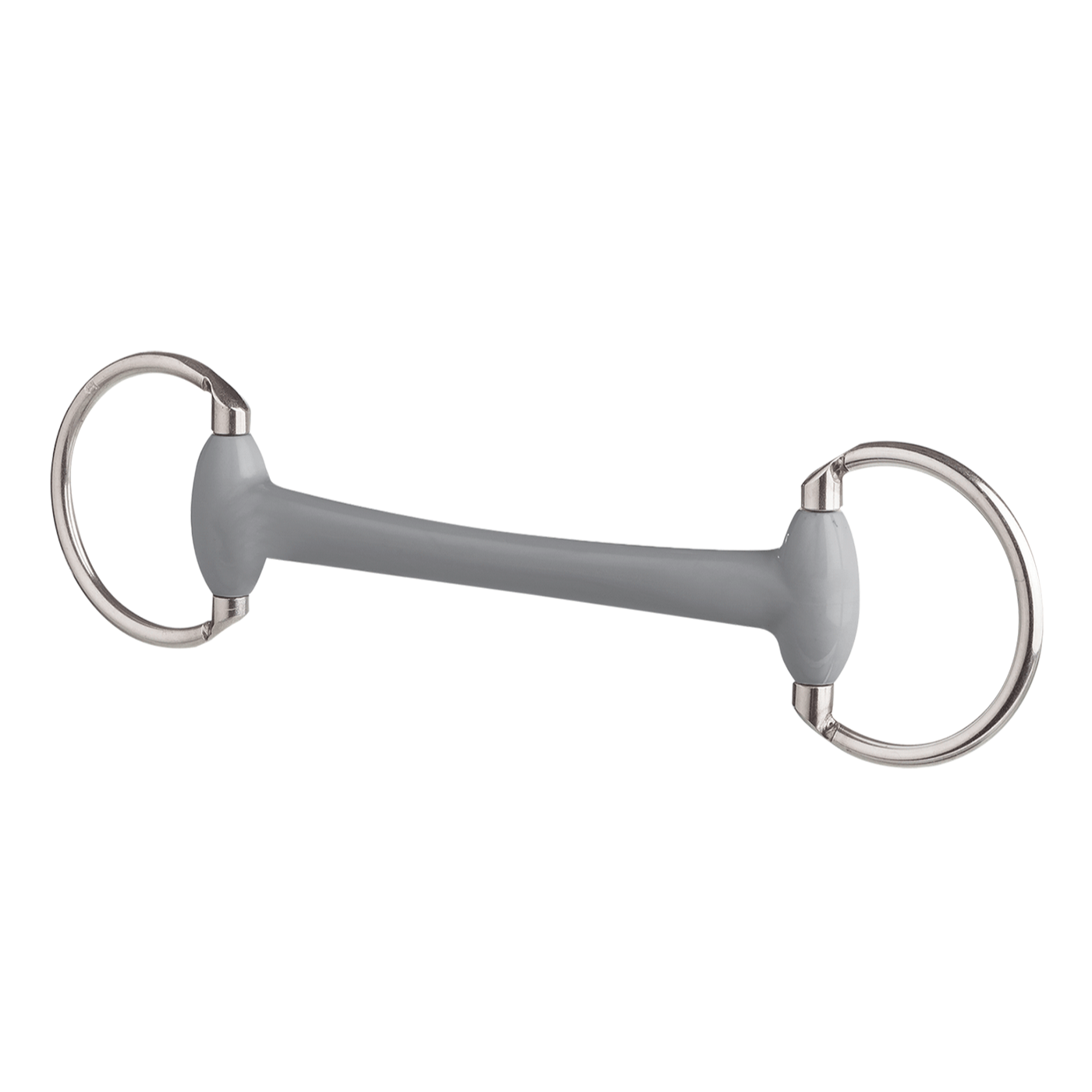Beris Horse Medium Eggbut Snaffle Bar Bit Eggbutt For Equestrian Use
