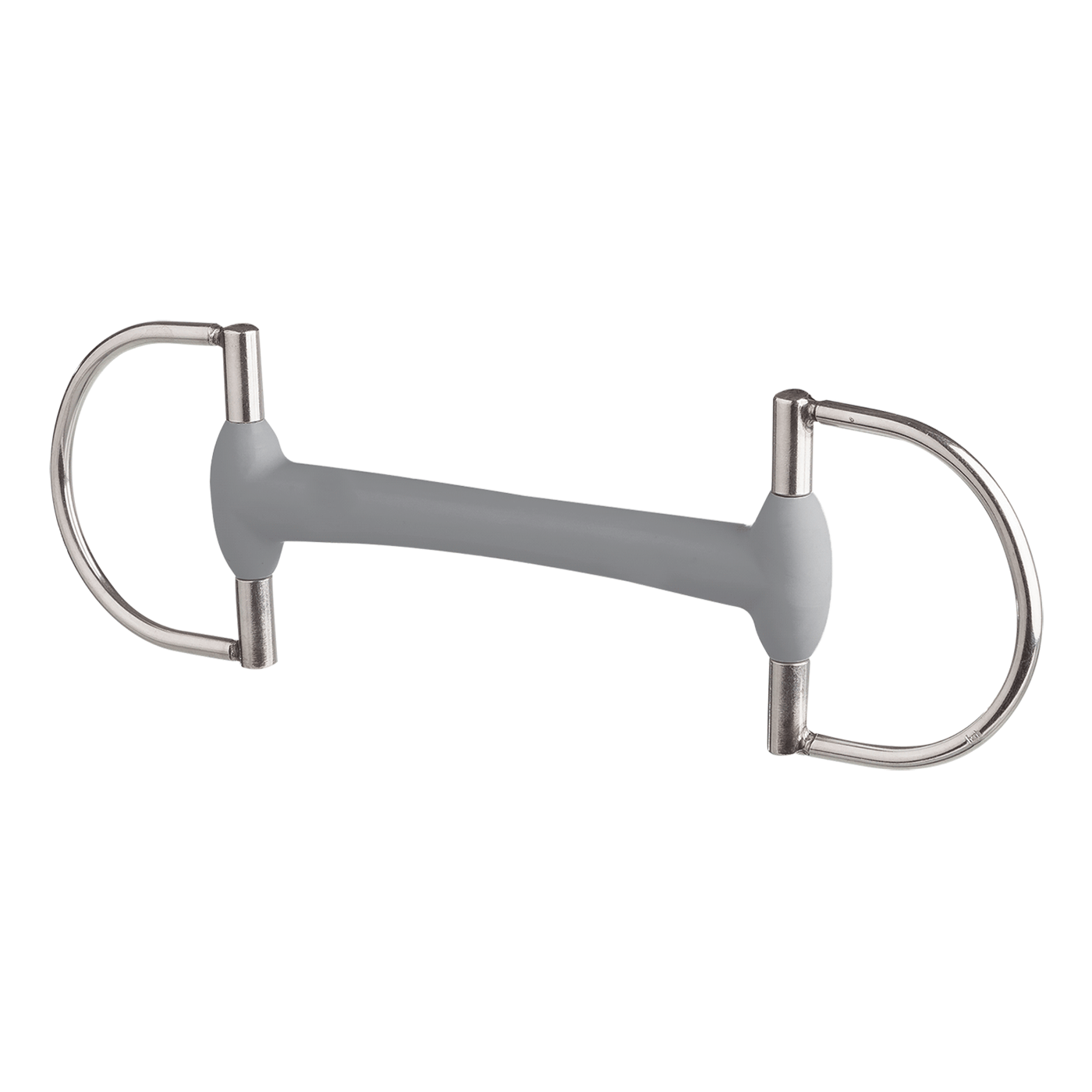 Beris Horse Medium D-Ring Eggbutt Bar Bit Dring For Young Inexperienced Horses