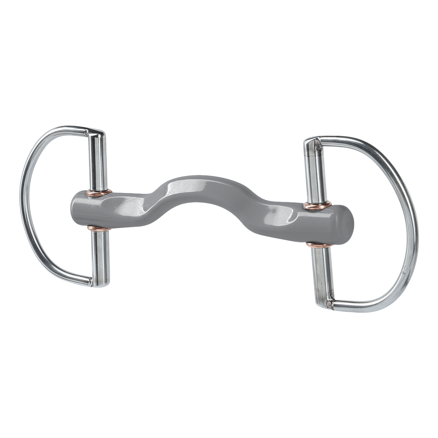 Beris Horse Hard D-Ring Konnex Tongue Port Snaffle Dring Bit For Riding