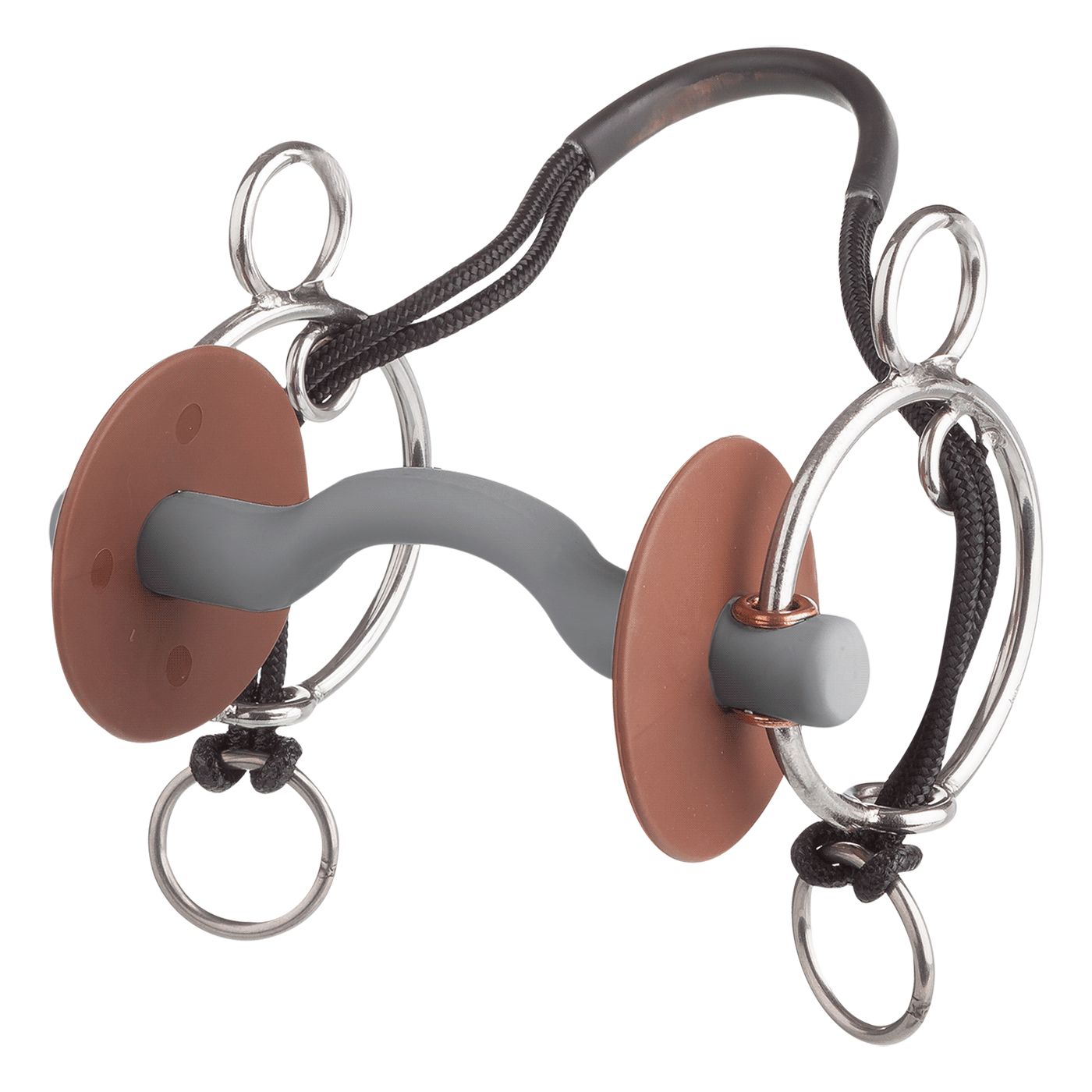Beris Horse Soft Kombi With Tongue Port Bar Bit For Improved Suppleness