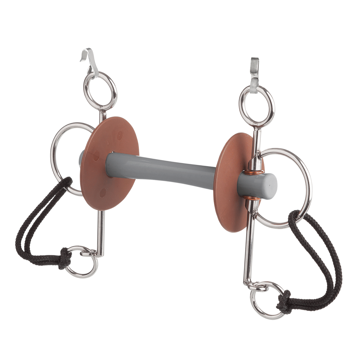 Beris Horse Hard Long Pelham With Comfort Bar Bit For Sensitive Horses