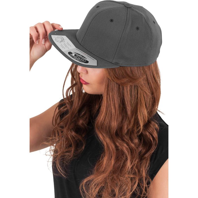 Flexfit Yupoong 110 Fitted Snapback Cap One Size Moisture Wicking Comfort