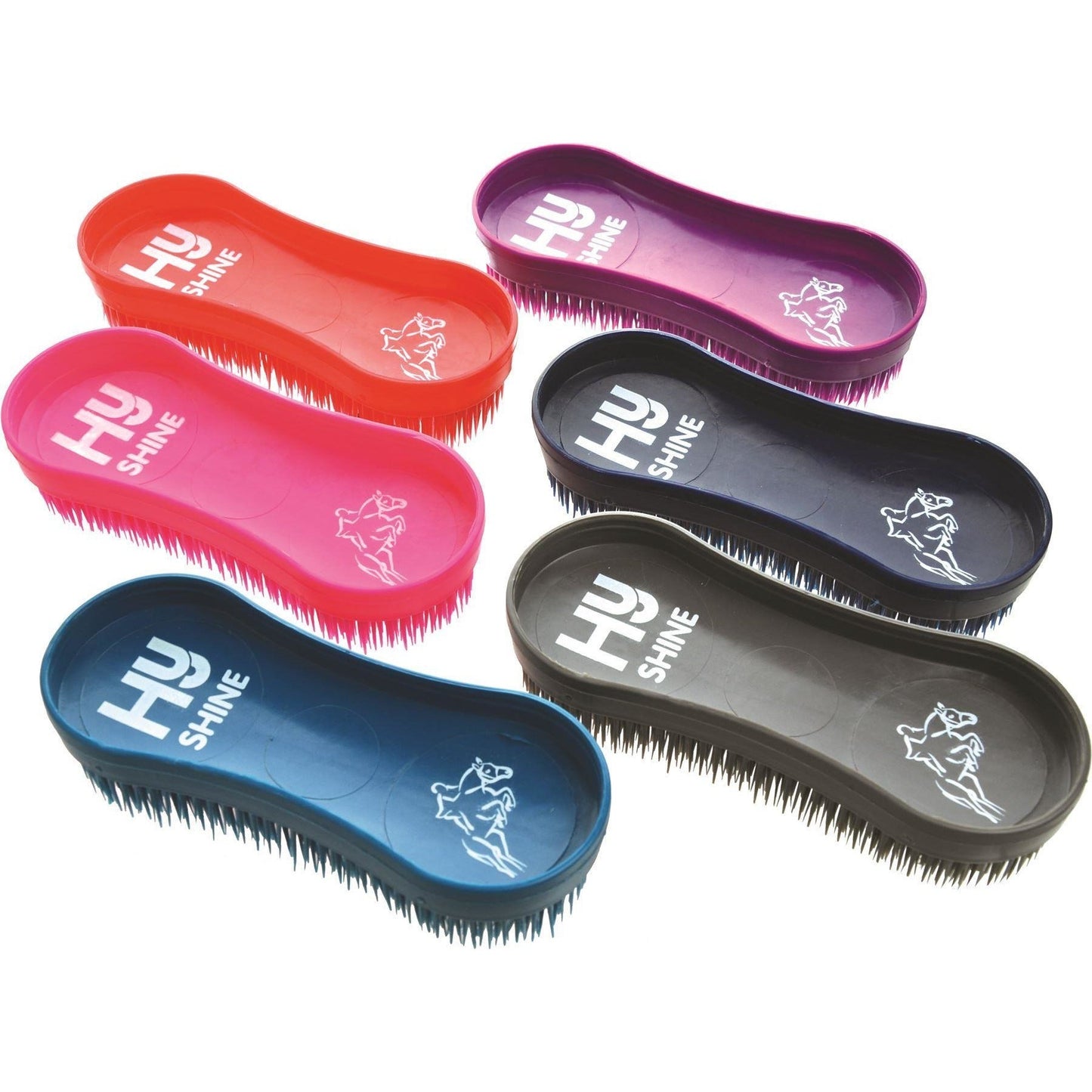 HY Horse HySHINE Miracle Brush for All Horses and Ponies Coat Care