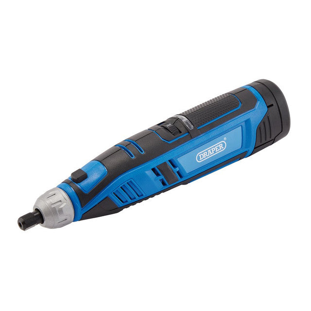 Draper 12V Rotary Multi-Tool Kit with 50 Accessories, 1.5Ah Battery & Charger