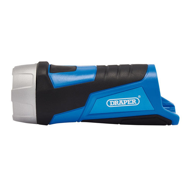 Draper 12V LED Torch 90 Lumens Compact Rechargeable Flashlight Bare Tool