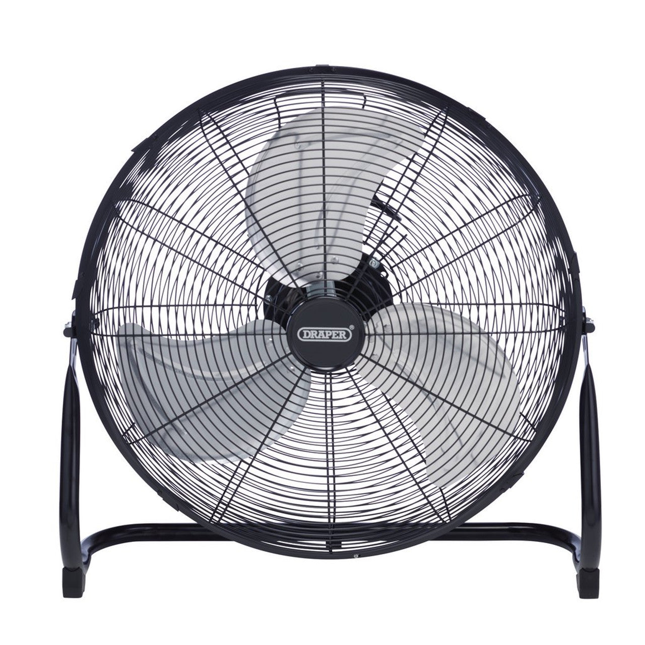 Draper 20" High-Velocity Floor Fan 120W with 3-Speed Control & Tilt Function