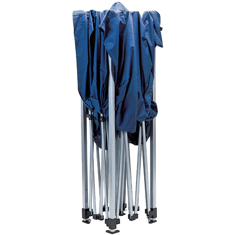 Draper Blue 3M x 3M Folding Gazebo Heavy Duty Splashproof Garden Canopy
