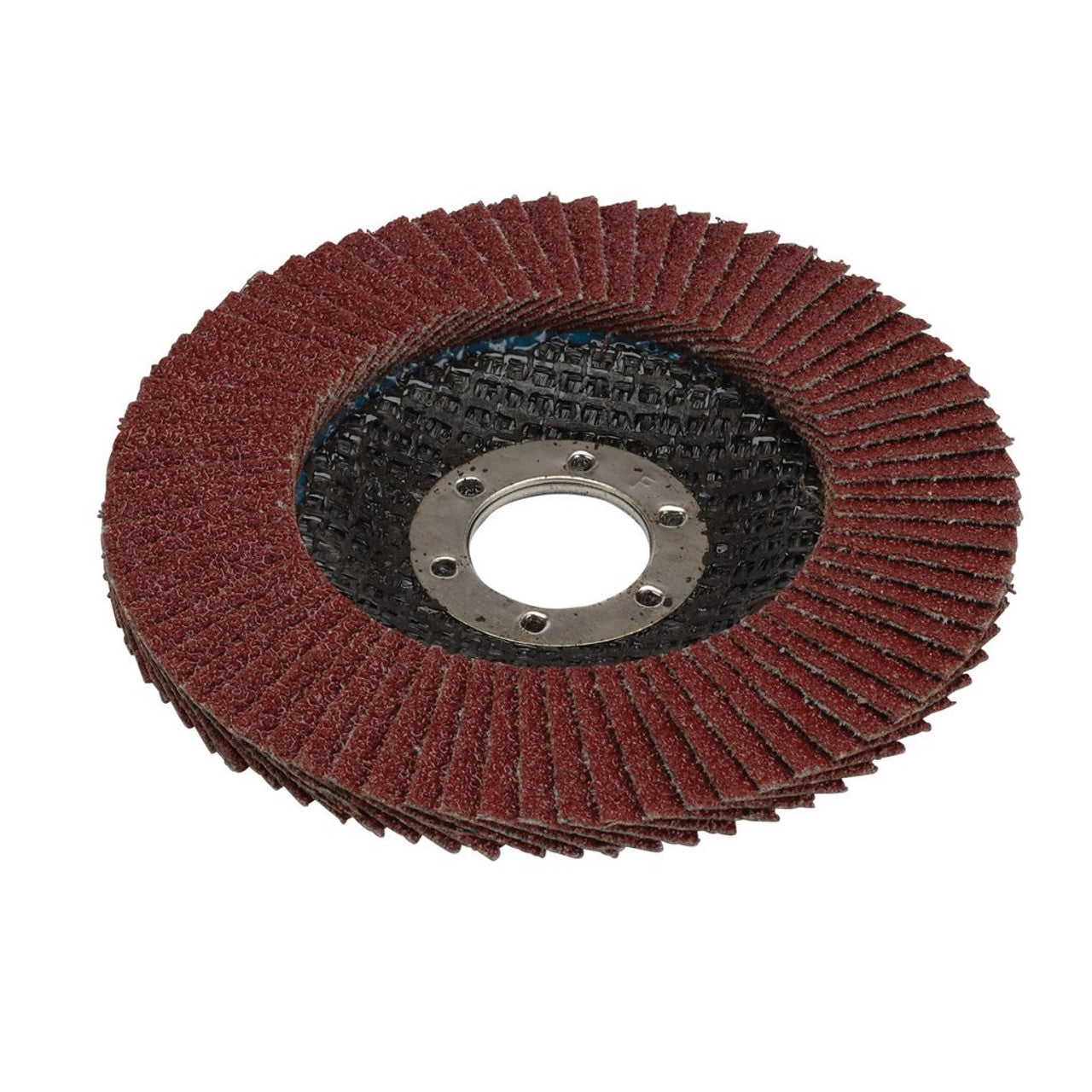 Draper Tools 115mm Aluminium Oxide Flap Disc 60 Grit for Angle Grinders