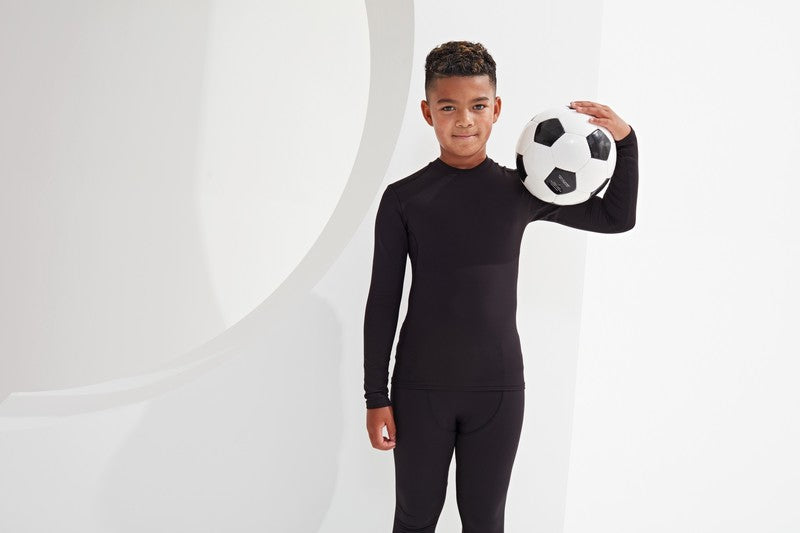 Kids TriDri Performance Baselayer Long Sleeve Fitted Training Top 5-13 Years