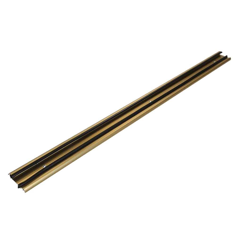 Fixman Slimline Door Threshold 914mm Gold Aluminium Insulation Draught Stopper