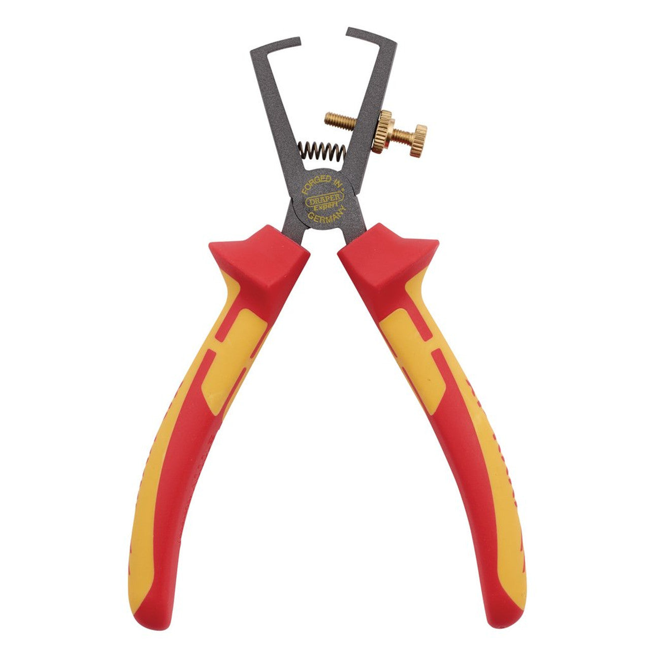 Draper Tools XP1000 VDE Wire Strippers 160mm Live Circuit Certified Soft Grip