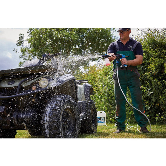 Draper Tools D20 20V Pressure Washer & Wireless Speaker with Batteries & Charger