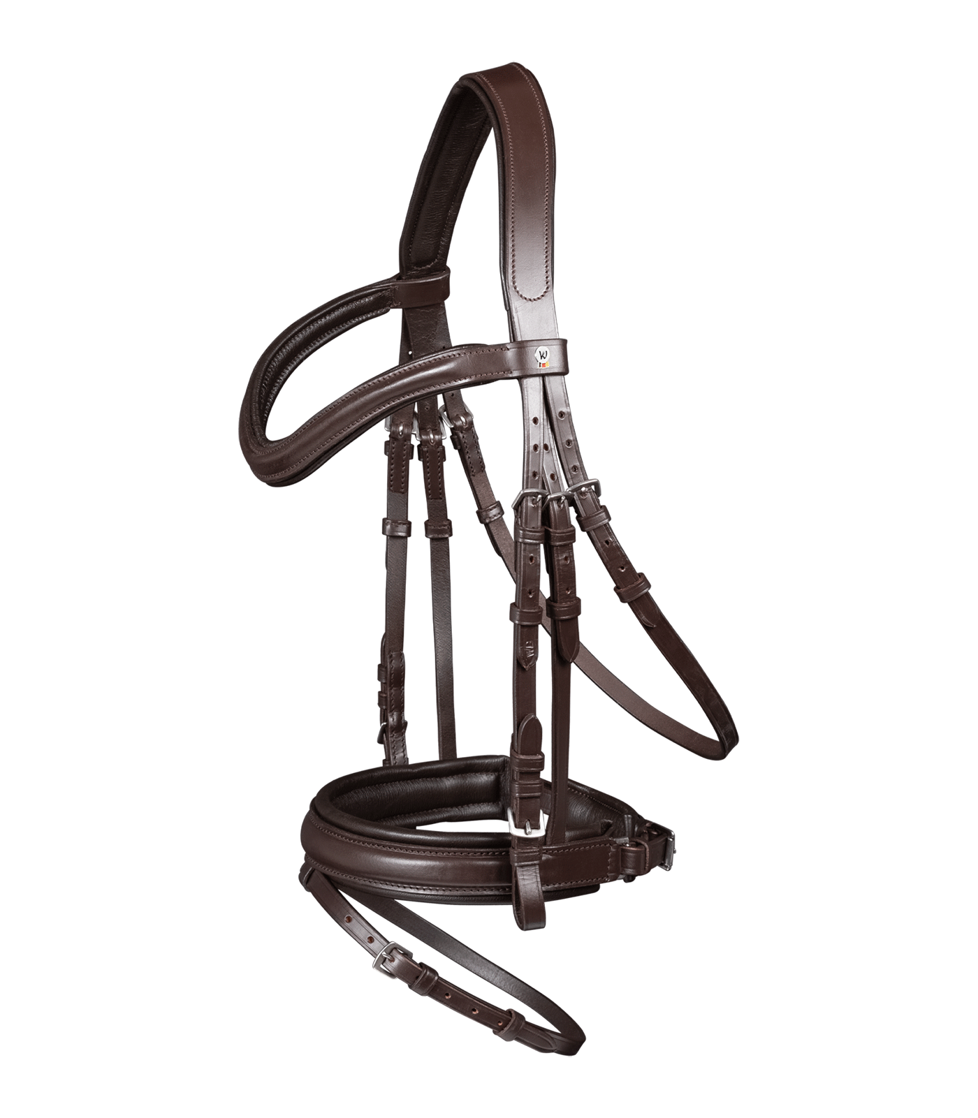 Waldhausen X-Line Standard Bridle Stockholm #colour_brown