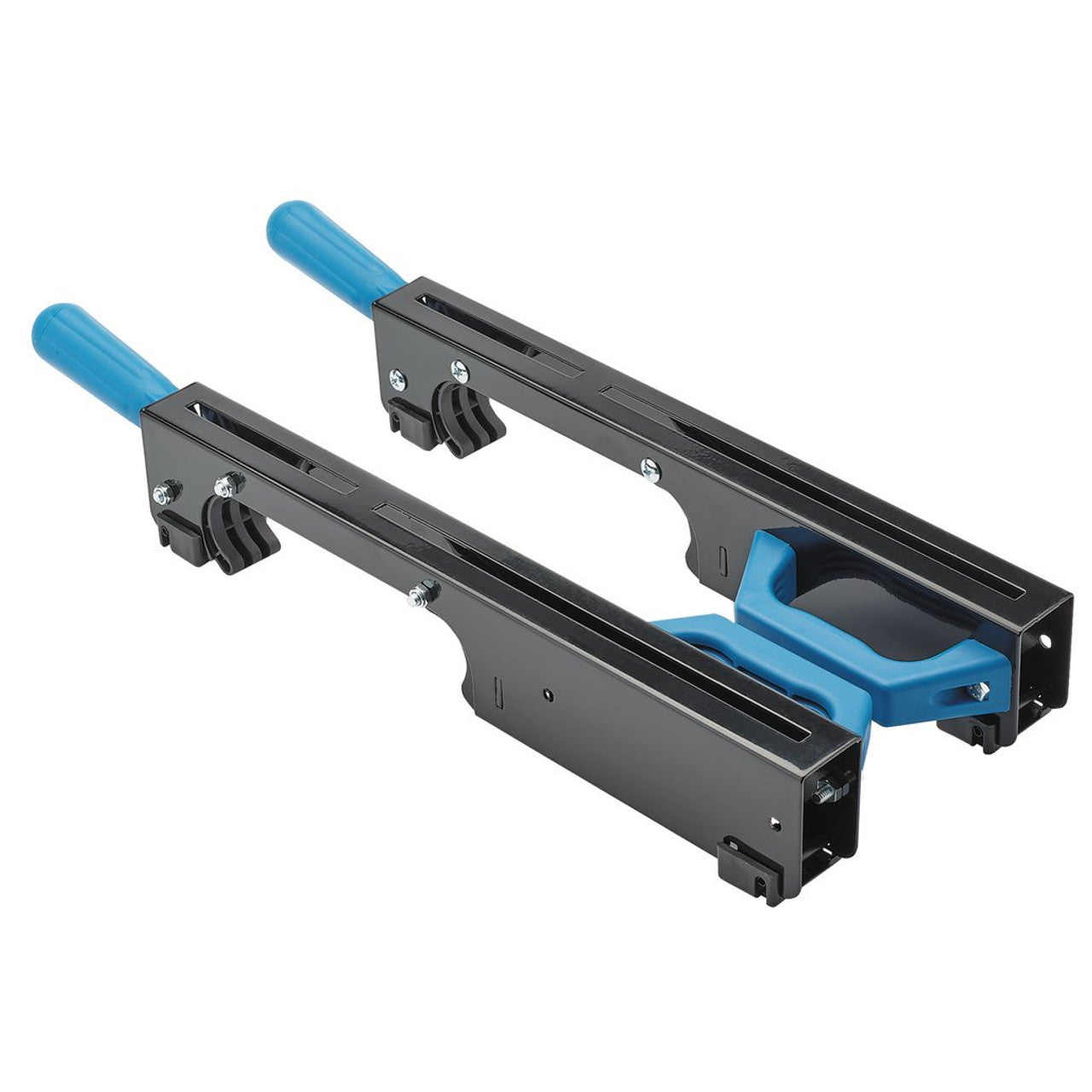 Draper Tools Steel Mounting Brackets Pair for Mitre Saw Stands Black