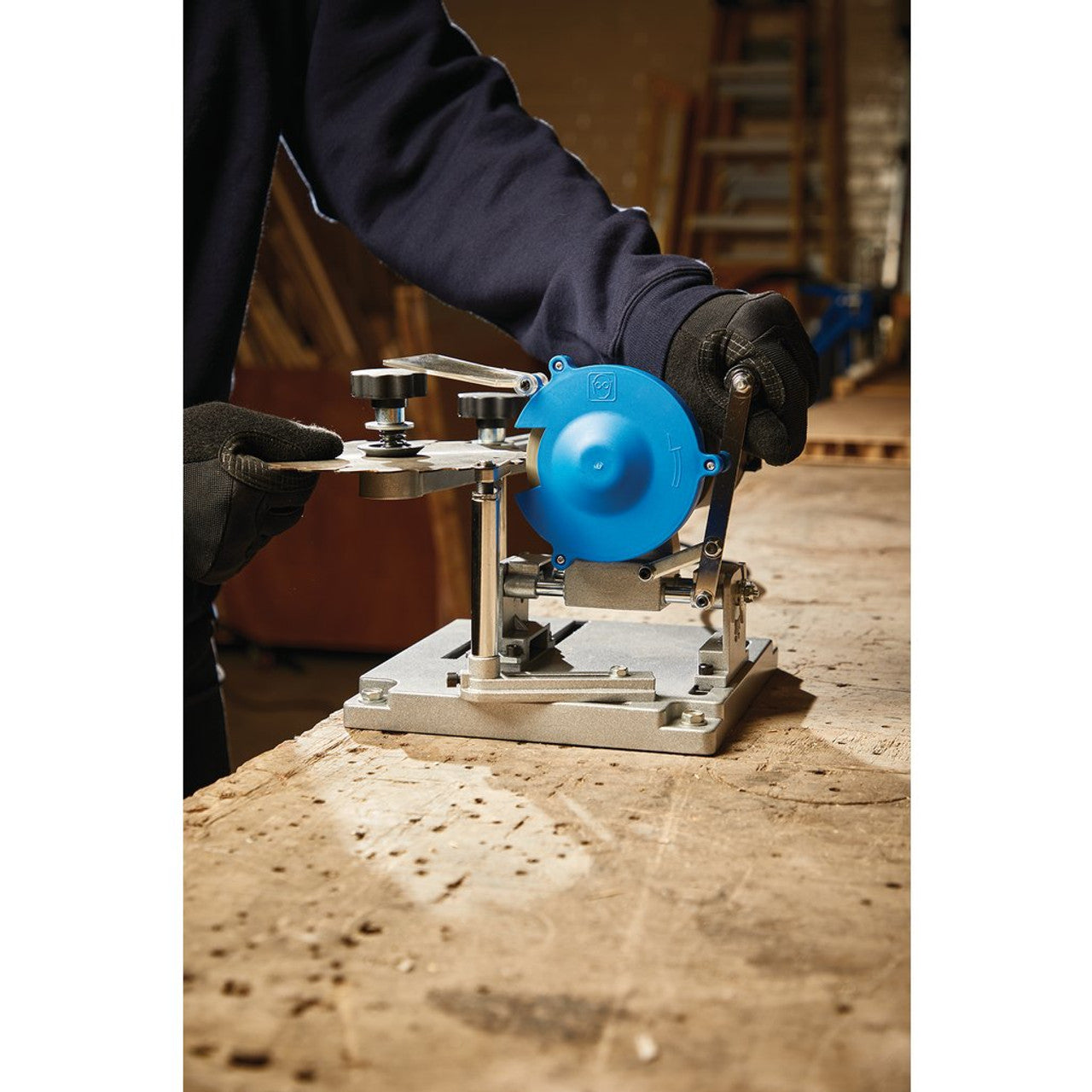 Draper Tools Storm Force 230V Circular Saw Blade Sharpener 110W 0-25° Angle