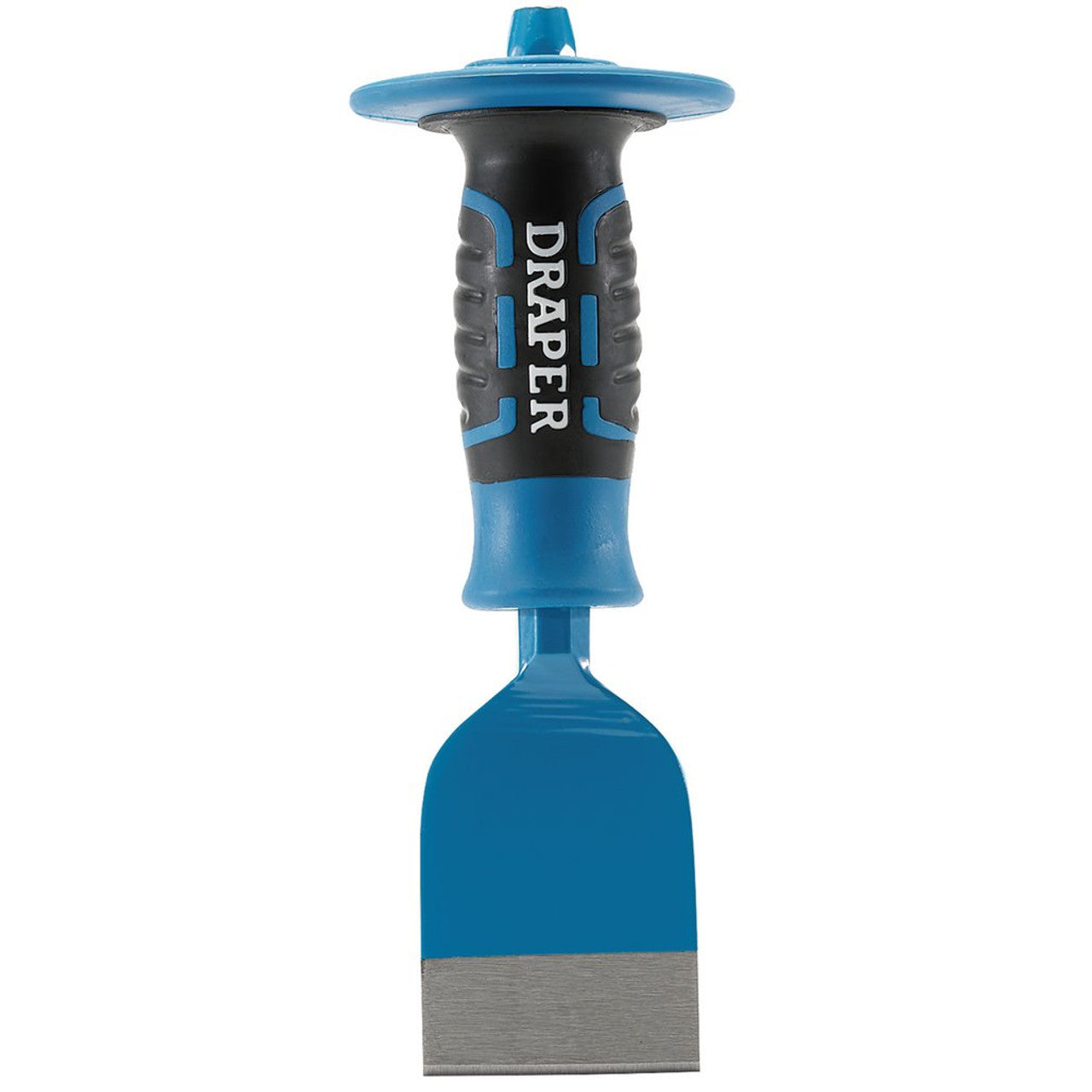 Draper Expert Electrician's Bolster Chisel 60mm with Hand Guard and Rubber Blade
