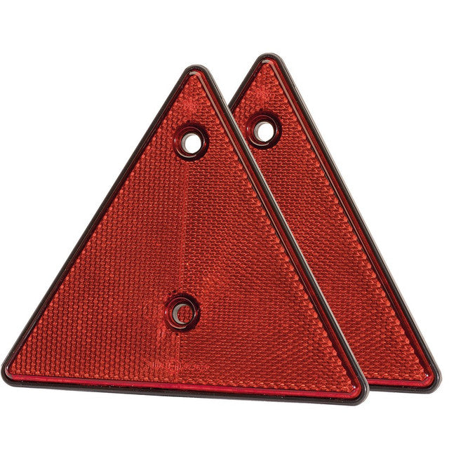 Draper Tools Reflective Warning Triangles Pack of 2 E-Approved 150mm