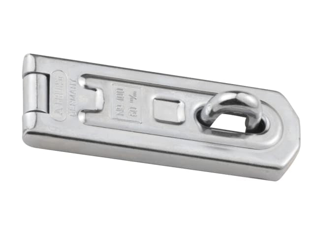 ABUS 100/60 Mechanical Hasp & Staple 60mm Concealed Hinge Pin CorrosionProtected