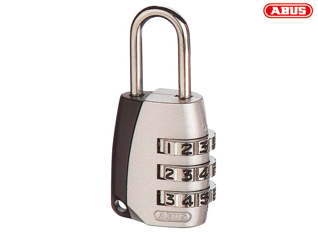 ABUS 155/20 20mm Combination Padlock 3-Digit Resettable Steel Shackle