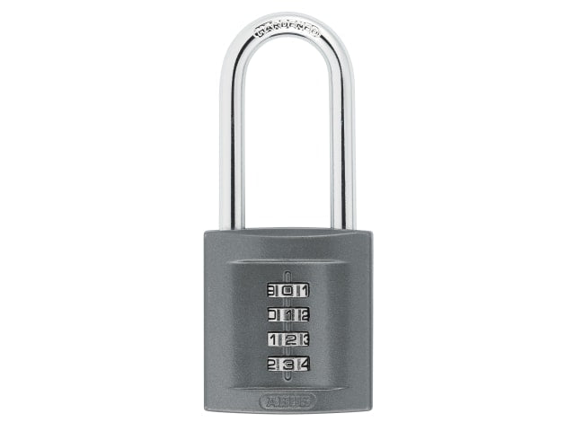 ABUS 158/50HB50 50mm Long Shackle Combination Padlock 4-Digit Security Lock