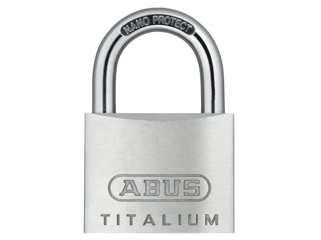 ABUS 64TI/45mm TITALIUM Padlock Lightweight Durable Security for Medium Risk