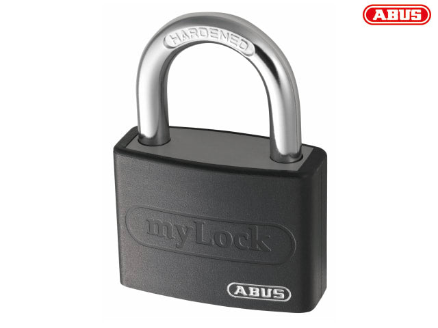 ABUS T65AL 40mm Aluminium Padlock Black Lightweight Strong Security Level 5