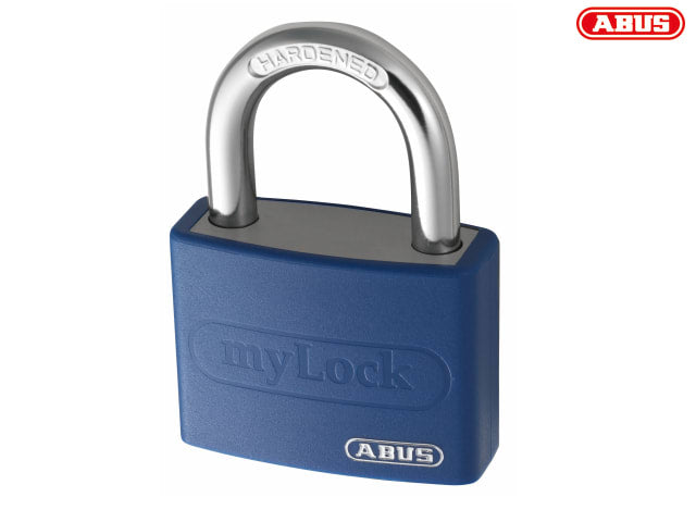 ABUS T65AL 40mm Aluminium Padlock Blue Lightweight Strong Security Level 5