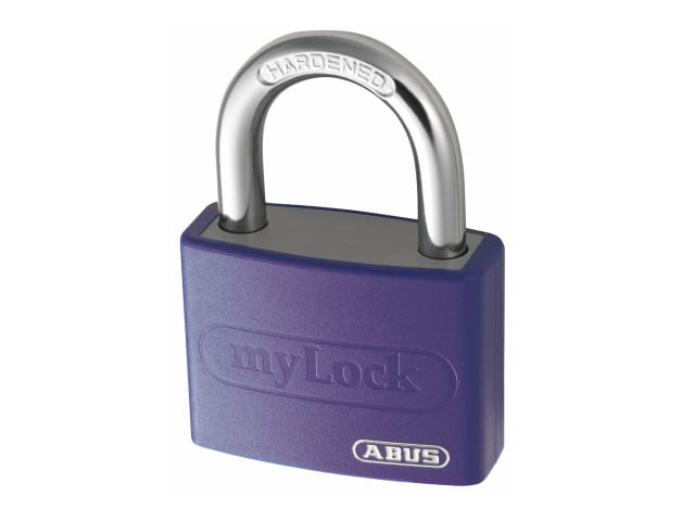 ABUS T65AL 40mm Aluminium Padlock Violet Keyed Alike Lightweight Security