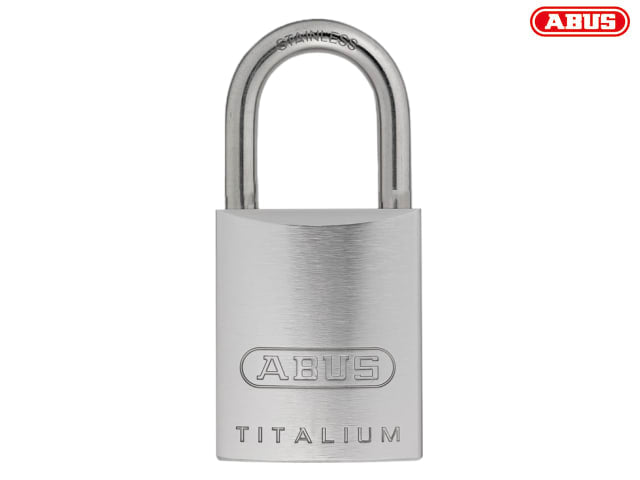 ABUS 86TIIB TITALIUM Padlock 45mm Stainless Steel Shackle Security Level 7