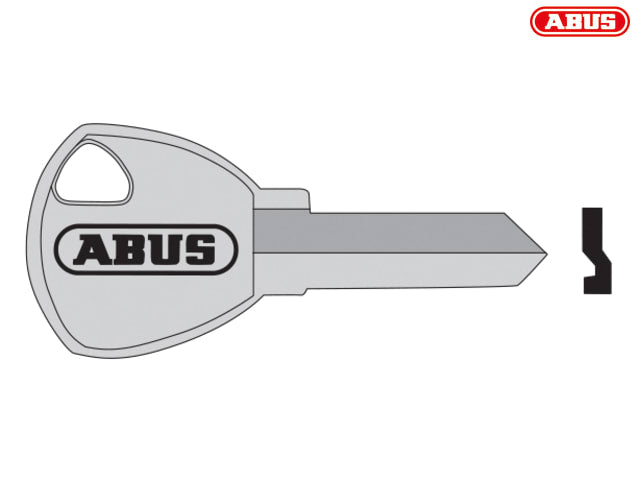 ABUS 65/30 30mm Old Profile Key Blank for Brass Padlocks - Replacement Key