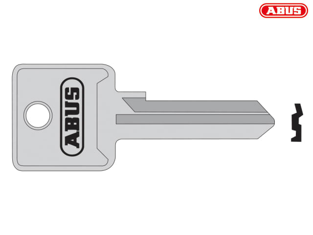 ABUS 85/70 Left Hand Key Blank for 85 Series Padlocks - High Quality Replacement
