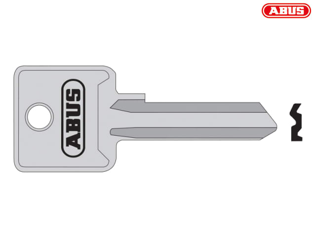 ABUS 85/50 50mm Padlock +60 Right Hand Key Blank for 85 Series Locks