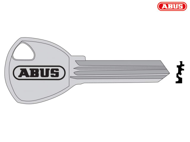 ABUS 80TI Key Blank for 40mm 45mm 50mm 60mm Padlocks 57862 Replacement