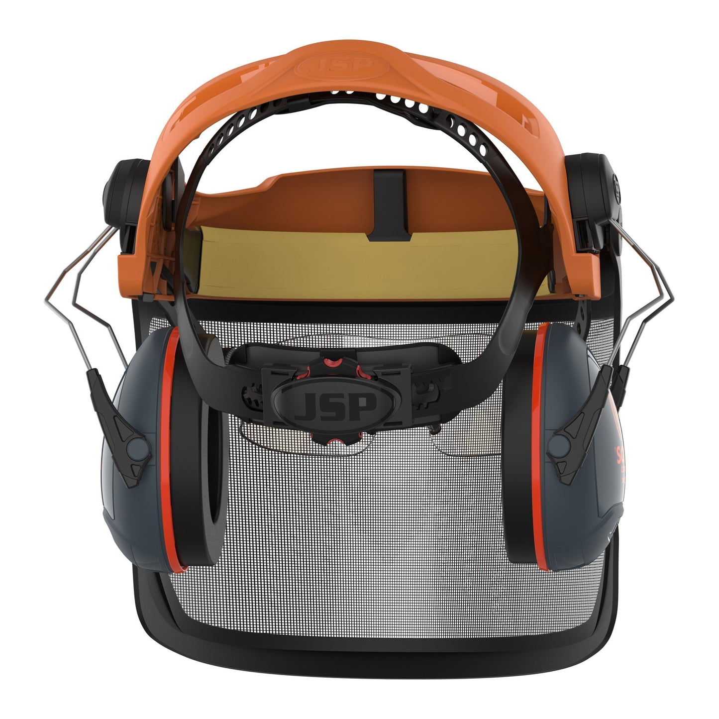 JSP EVOGuard M2 Forestry Browguard System with Stainless Steel Visor