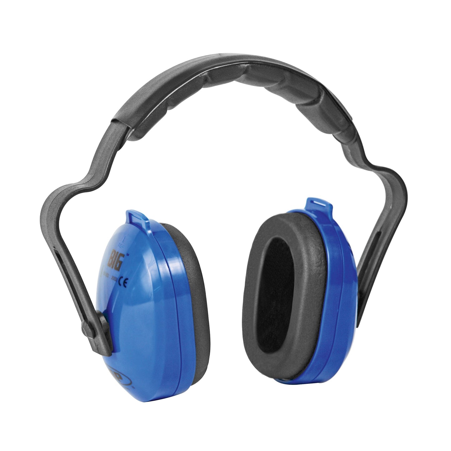 JSP Big Blue Ear Defender Soft Foam Cushions SNR 27 EN 352-1 Industrial Use