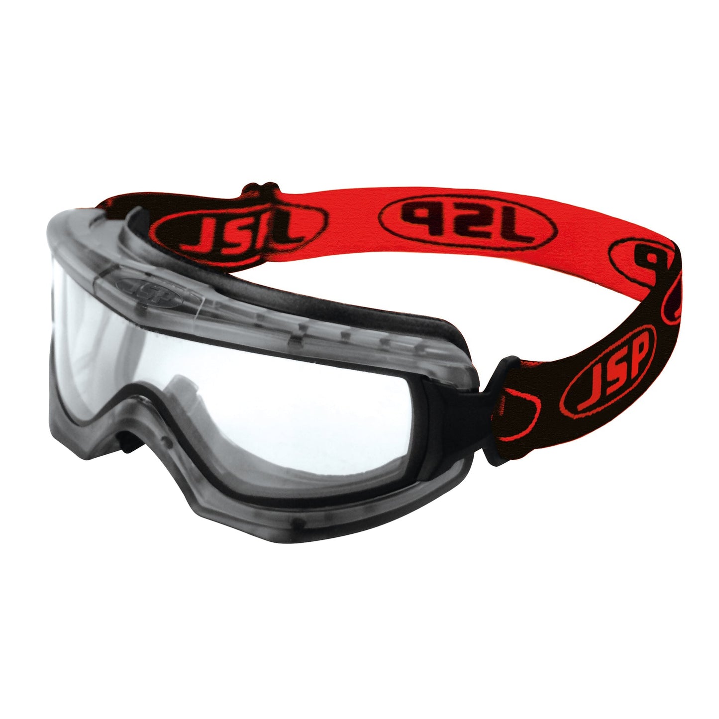 JSP EVO Double Lens Safety Goggles Clear Anti-Fog UV Protection RX Compatible