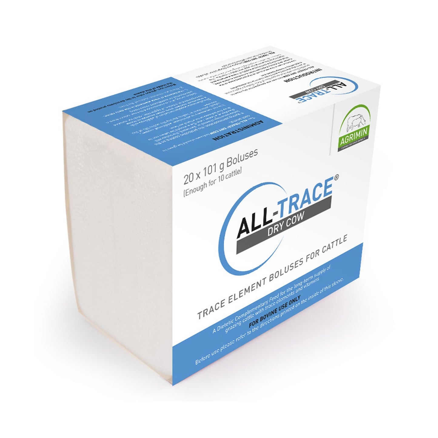 Agrimin All-Trace Dry Cow AllTrace Bolus For Dairy Cows and Heifers 120 Days