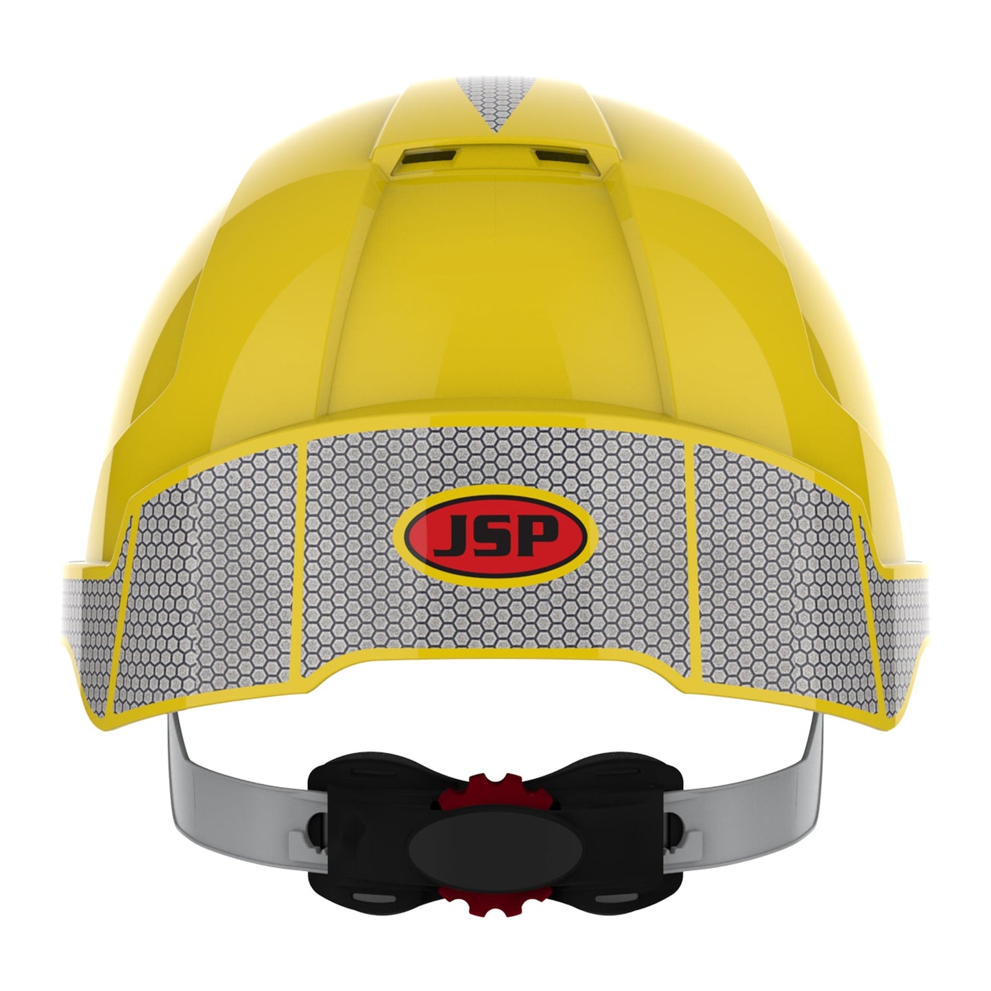 JSP EVOLite Safety Helmet Vented with Reflective CR2 Decals Wheel Ratchet